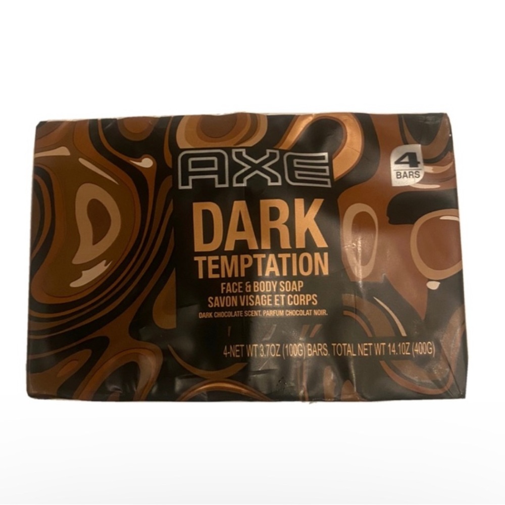 AXE Dark Temptation Face & Body Soap - 4 Bars